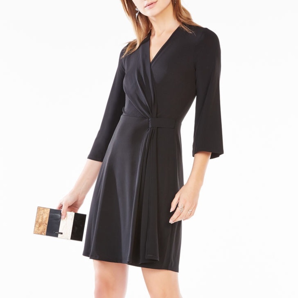 BCBGMAXAZRIA Black Mini Dress